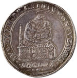 Sisto V (1585-1590) Ancona - Piastra 1588 A. ... 