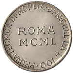 Repubblica italiana (1946-) 100 Lire 1950 ... 