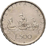 Repubblica italiana (1946-) 500 Lire 1957 ... 