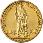 Pio XI (1922-1939) 100 Lire 1937 – Pag. ... 