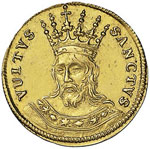 LUCCA Repubblica (1369-1799) Mezza doppia ... 