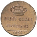 PALERMO Ferdinando II (1830-1859) 10 Grani ... 