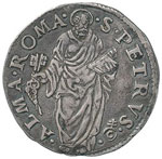 Marcello II (1555) Giulio – Munt. 1 AG (g ... 