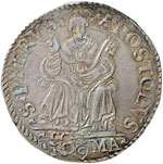 Pio IV (1559-1565) Testone – Munt. 14 AG ... 