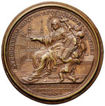 Clemente XI (1700-1721) Medaglia A. XVIII ... 