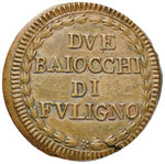 Pio VI (1774-1799) Foligno – 2 Baiocchi A. ... 