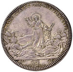Innocenzo XII (1691-1700) Piastra 1698 A. ... 