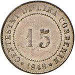 VENEZIA Governo Provvisorio (1848-1849) 15 ... 