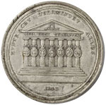 Medaglia 1813 scatola contenente 12 stampine ... 