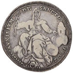 Pio VII (1814-1823) Mezzo scudo 1802 A. II ... 