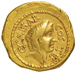 Cesare (+ 44 a.C.) Aureo ... 
