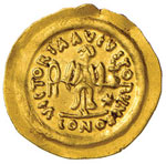 Giustino II (565-578) Tremisse (Ravenna) ... 