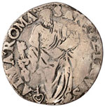 Pio IV (1559-1565) Giulio - Munt. 17 AG (g ... 