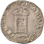 Clemente VIII (1592-1605) Testone 1600 A. IX ... 