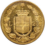 Umberto I (1878-1900) 20 Lire 1889 – Pag. ... 