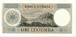 Banca d’Italia - 100.000 Lire 19/7/1970 U ... 