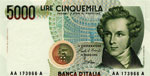 Banca dItalia - 5.000 Lire 31/1/1985 AA ... 