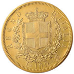 Vittorio Emanuele II (1861-1878) 100 Lire ... 