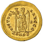 ROMA IMPERO Marciano (450-457) Solido ... 