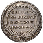 Innocenzo XI (1676-1689) Piastra A. IX - ... 