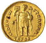 Teodosio II (408-450) Solido (Thessalonica) ... 