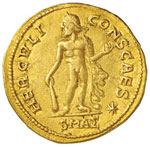 ROMA IMPERO Costanzo Cloro (305-306) Aureo ... 