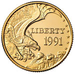 USA 5 Dollari 1991 - Fr. ... 