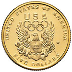 USA 5 Dollari 1992 - Fr. 202 AU (g 8,36) ... 