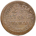 Pio VI (1774-1799) Perugia - Madonnina 1797 ... 