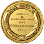 Parigi. Medaglia 1867 - Opus: Blondelet MD ... 