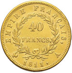 FRANCIA Napoleone (1804-1814) 40 Franchi ... 