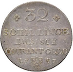 GERMANIA Lubecca – 32 Schilling 1797 – ... 