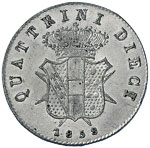 FIRENZE Leopoldo II (1824-1859) 10 Quattrini ... 