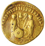 Augusto (27 a.C.-14 d.C.) Aureo - Testa ... 