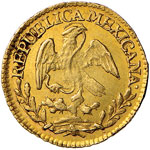 MESSICO Repubblica – Mezzo escudo 1837 Ga ... 