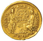 Costanzo II (331-360) Solido (Nicomedia) ... 