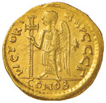 MONETE BIZANTINE Anastasio (491-518) Solido ... 