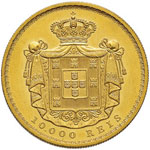 PORTOGALLO Luis I (1861-1889) 10.000 Reis ... 