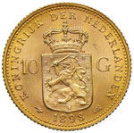 OLANDA Guglielmina (1890-1948) 10 Gulden ... 