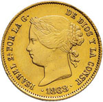 FILIPPINE 4 Pesos 1868 ... 