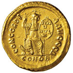 Teodosio I (379-395) Solido (Costantinopoli) ... 