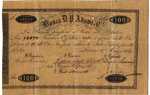 Banco Adami, Livorno - 100 Lire 01/03/1859 ... 