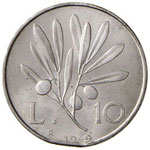 REPUBBLICA ITALIANA 10 Lire 1949 – IT ... 