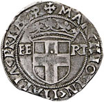 Carlo II (1504-1553) Testone di VIII tipo ... 