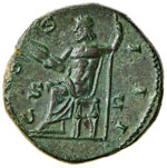 Marco Aurelio (160-180) Dupondio - Testa ... 