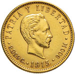 CUBA 5 Pesos 1915 – ... 