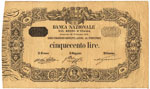Banca Nazionale nel Regno d’Italia – 500 ... 