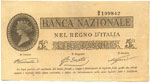 Banca Nazionale nel Regno dItalia - 5 Lire ... 
