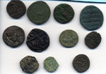 Lotto di 11 monete antiche varie. . Non si ... 