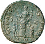 Adriano (117-138) Dupondio - R/ LIlarità ... 